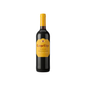 Bottle of Campo Viejo red wine on a white background
