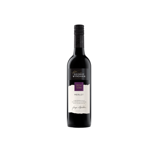 Wine bottle with a label on a white background