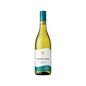 Bottle of Jacob's Creek Chardonnay wine on a white background