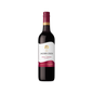 Bottle of Jacob's Creek Shiraz Cabernet wine on a white background
